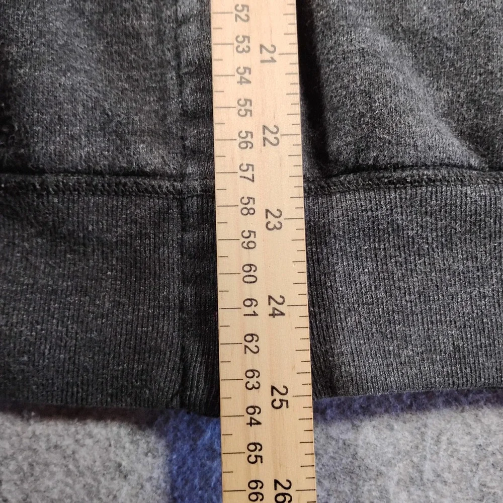 Polo Ralph Lauren Mens Full Zip Hoodie Gray Heather Waffle Lined L‎